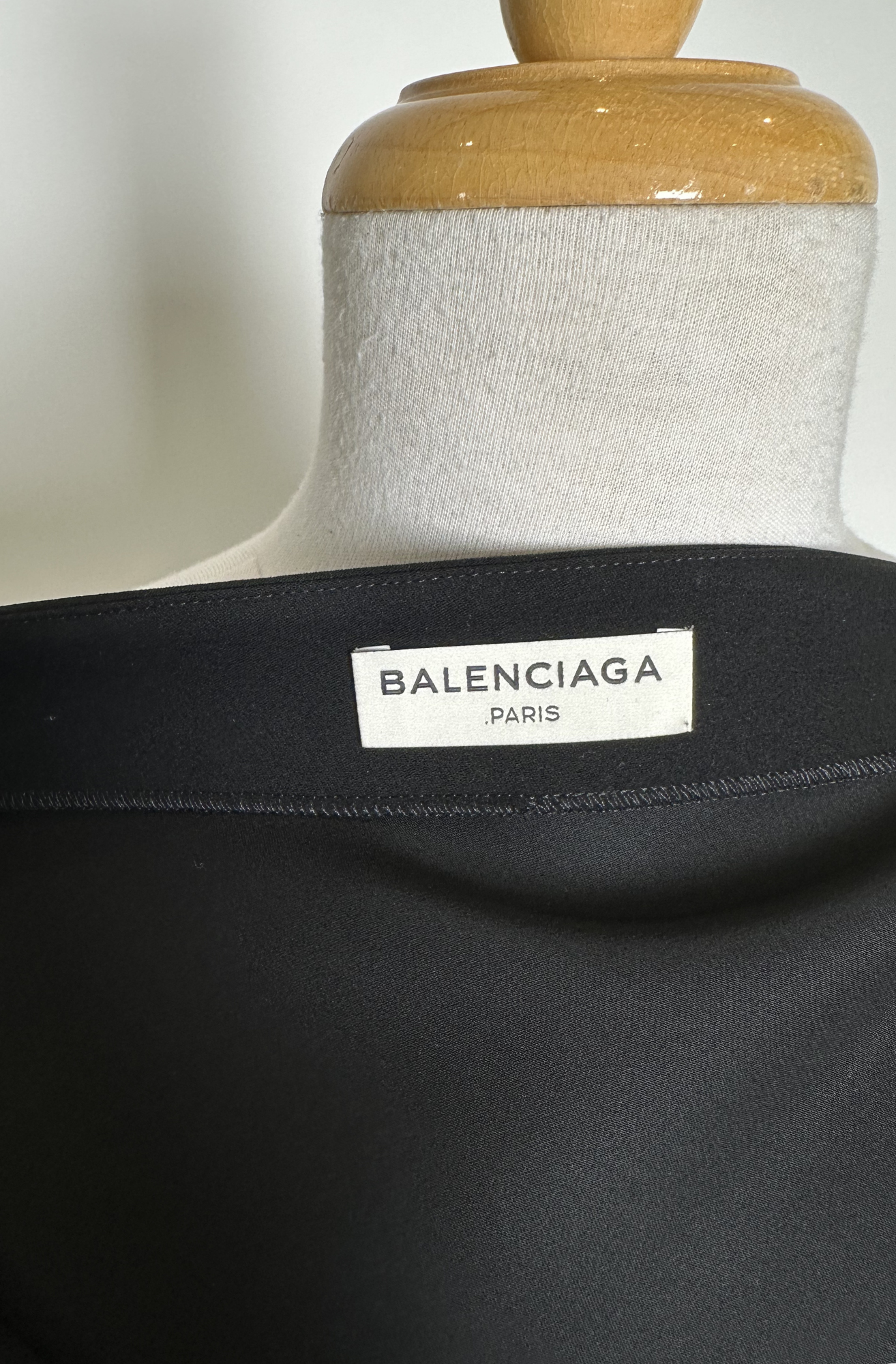 BALENCIAGA DRAPED WRAP TOP