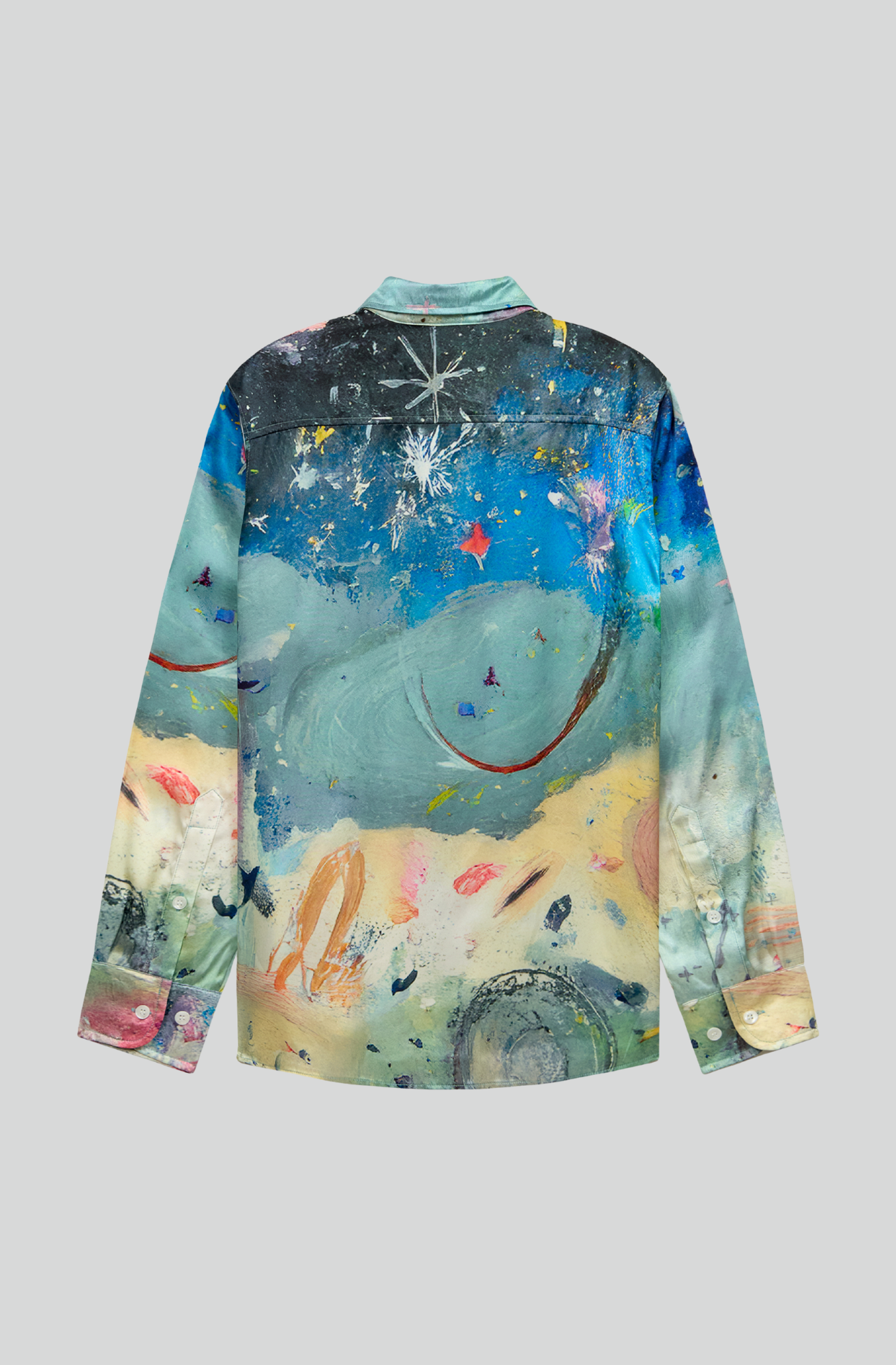 BOOK PAGE SILK SHIRT