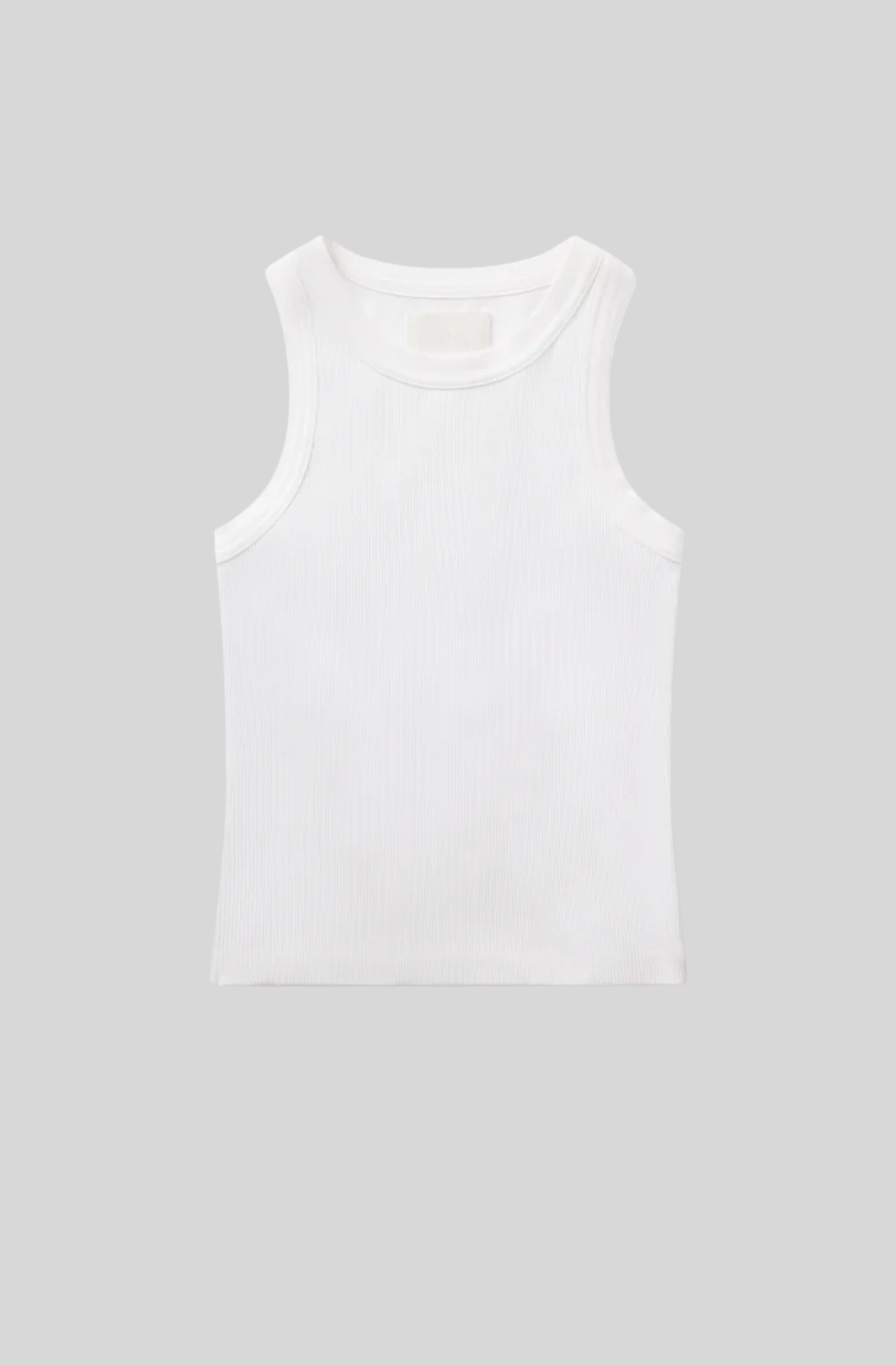ISABEL RIB TANK - WHITE