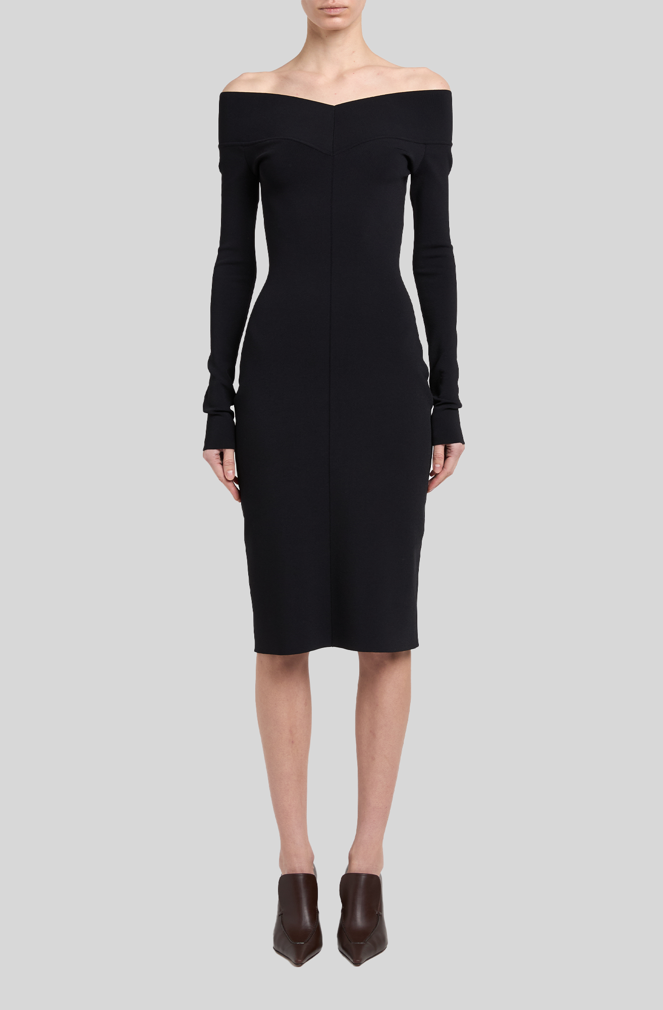 Stella McCartney Crepe Jersey Cape Dress – ELLEPTYLTD Stella McCartney Crepe Jersey Cape Dress – ELLEPTYLTD
