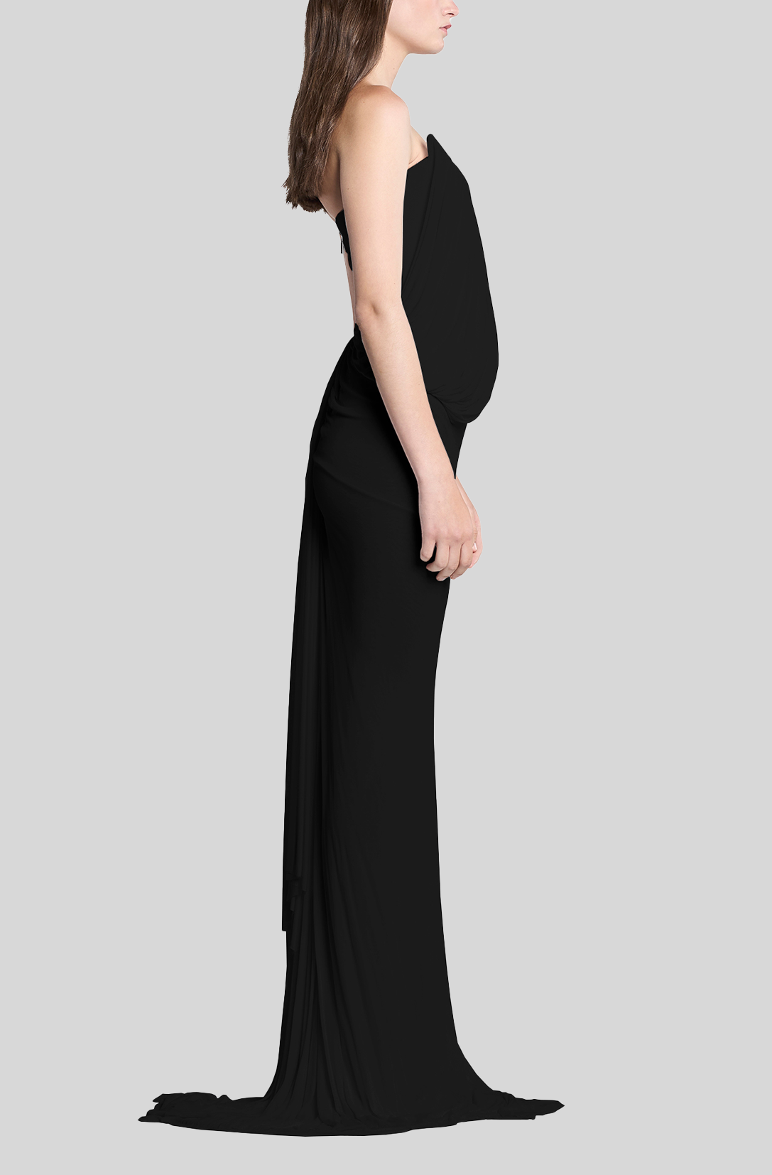 Maticevski Tha Desires Gown in White Satin