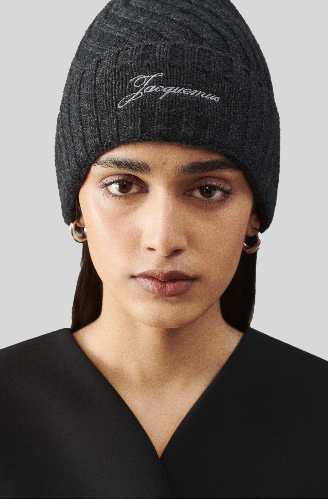 LE BONNET TOURNI - DARK GREY