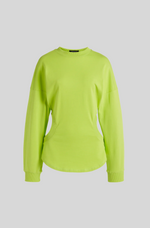 Load image into Gallery viewer, LONG SLEEVE JERSEY TOP WITH CUT-OUT

