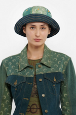 Load image into Gallery viewer, REGENERATED DENIM BELL HAT
