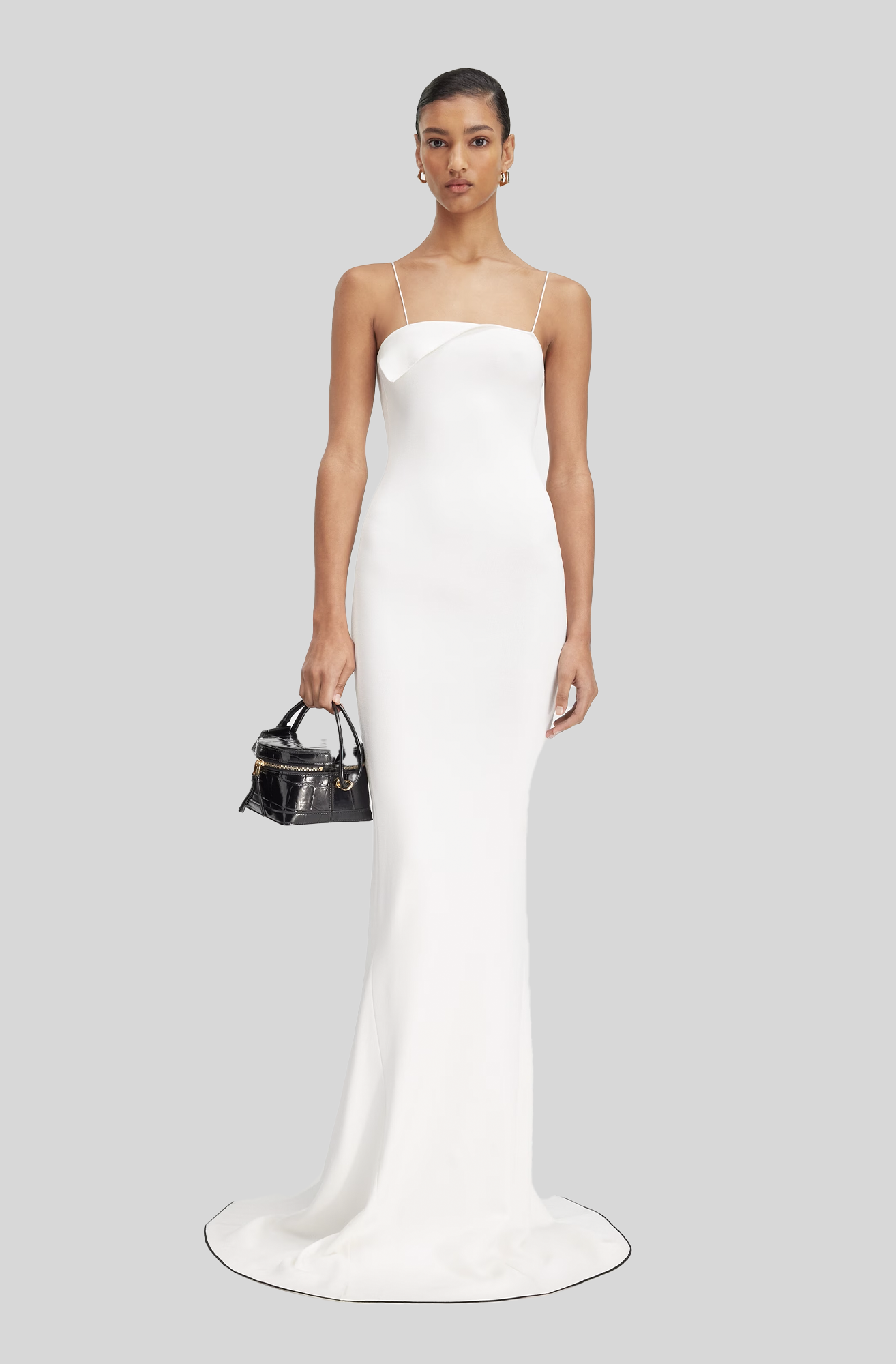 Jacquemus La Robe Aro in White Jacquemus White Maxi Dress