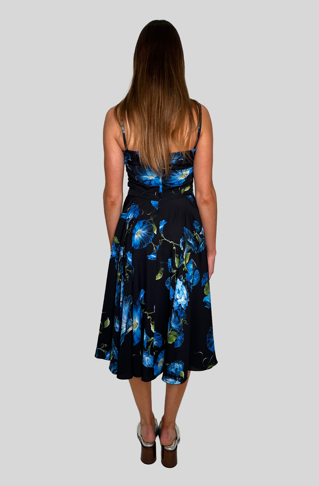 ROBE CHARMEUSE IMPRIMÉ BLUEBELL