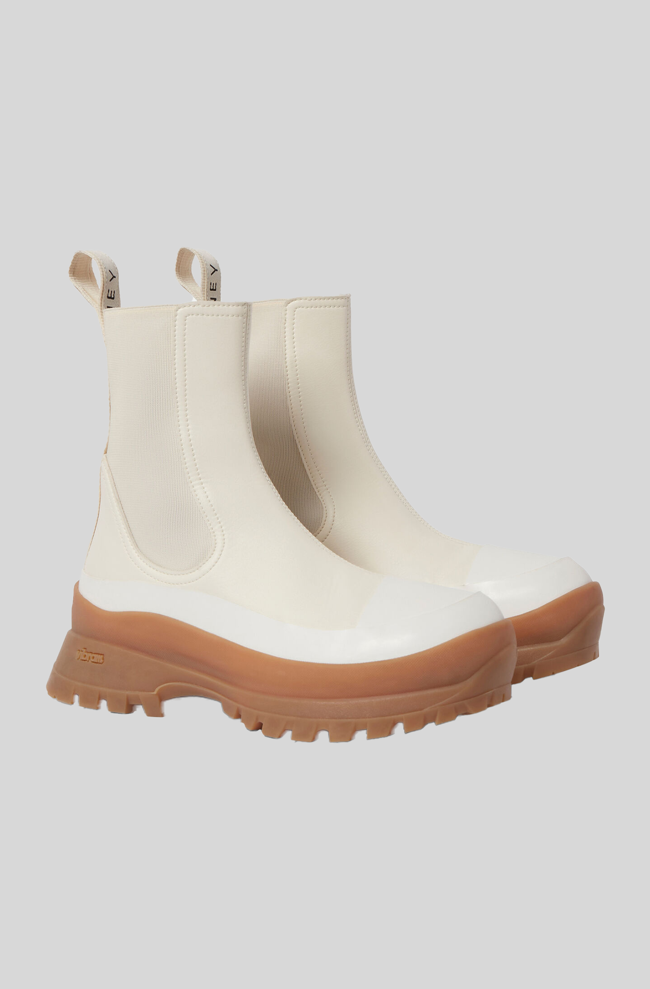 Stella mccartney white boots discount