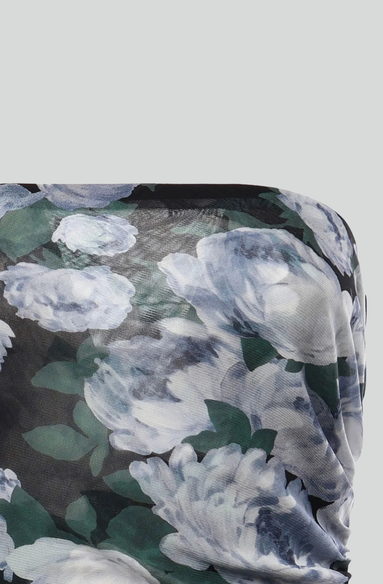 BUNCH OF ROSES MESH DRESS