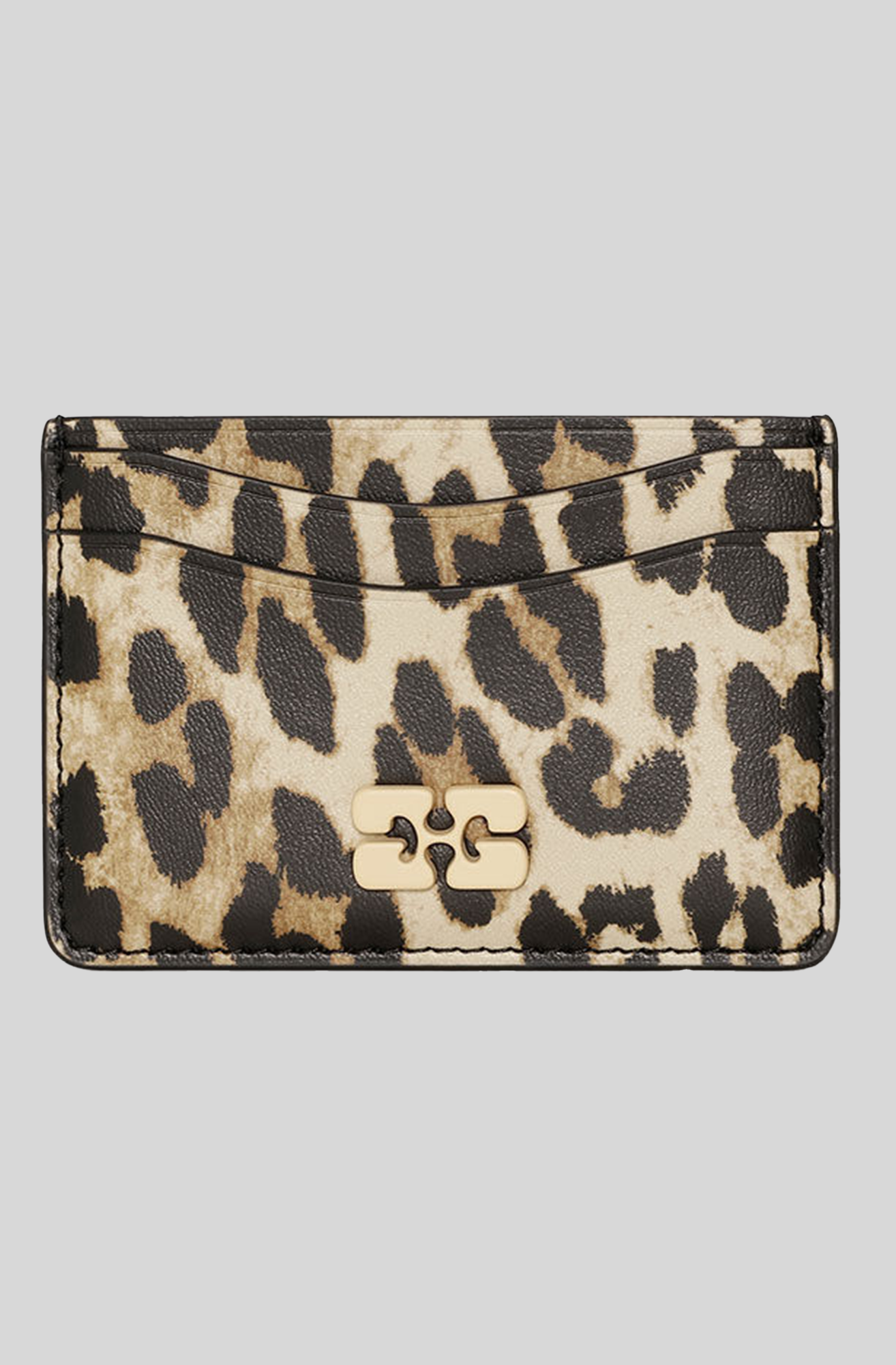 LEOPARD PRINT BOU CARDHOLDER