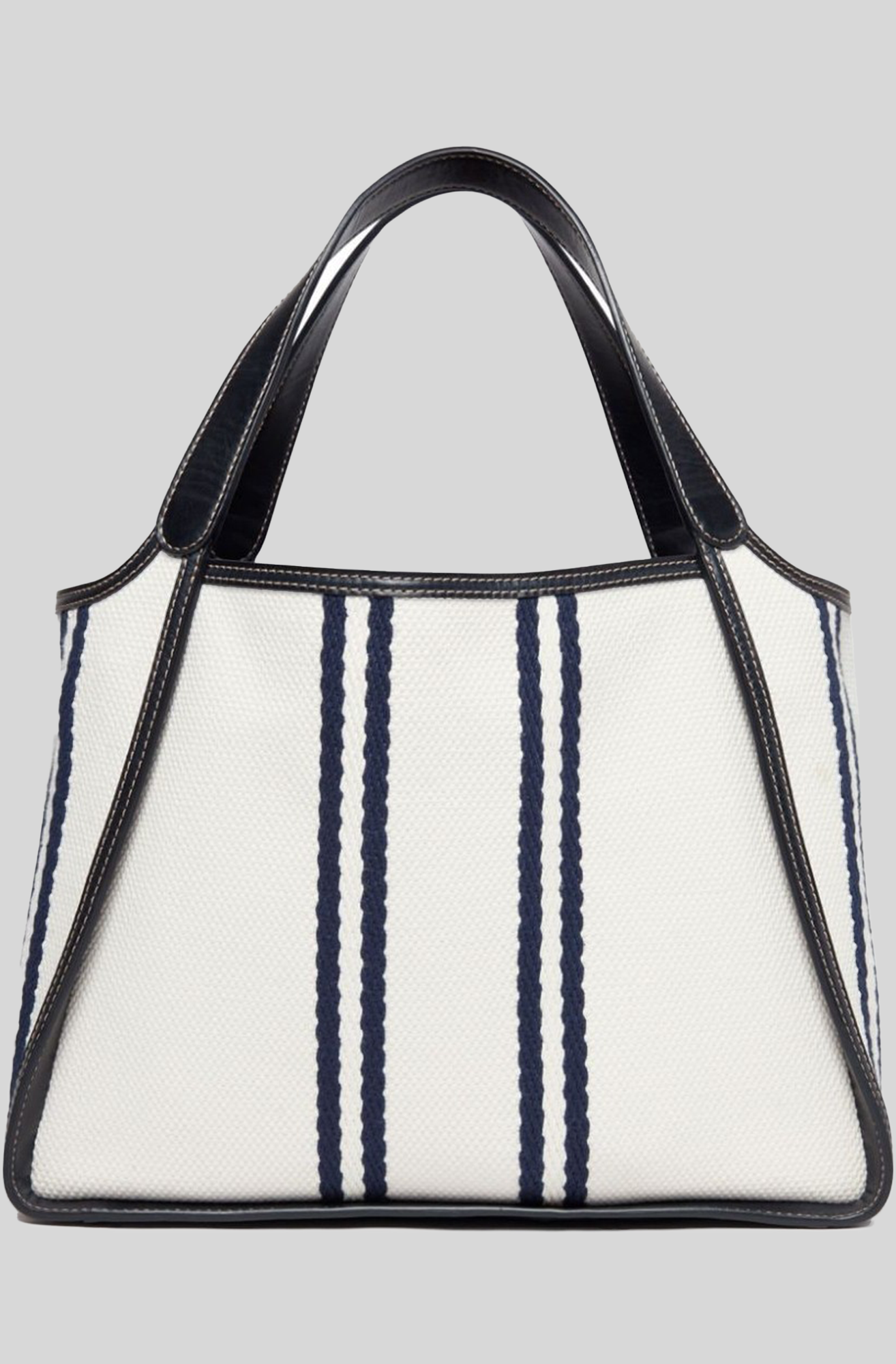 SAC À MANCHES EN COTON ÉCO RAYÉ LOGO