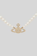 Load image into Gallery viewer, ONE ROW BAS RELIEF PEARL CHOKER
