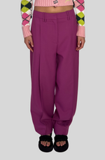 Load image into Gallery viewer, SUMMER SUITING RELAXED PLEATED PANTS
