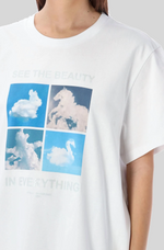 Load image into Gallery viewer, ANIMAL CLOUDS T-SHIRT

