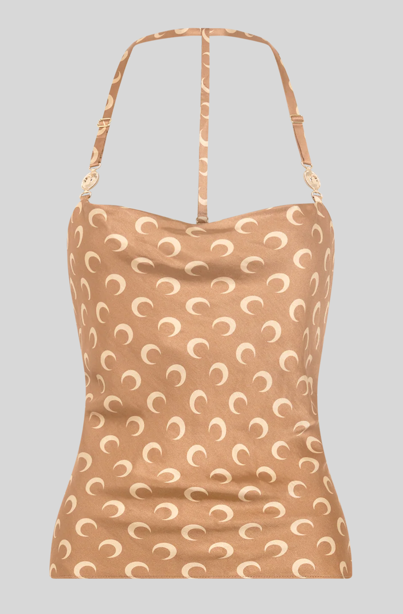 MOON SATIN STRAP TOP