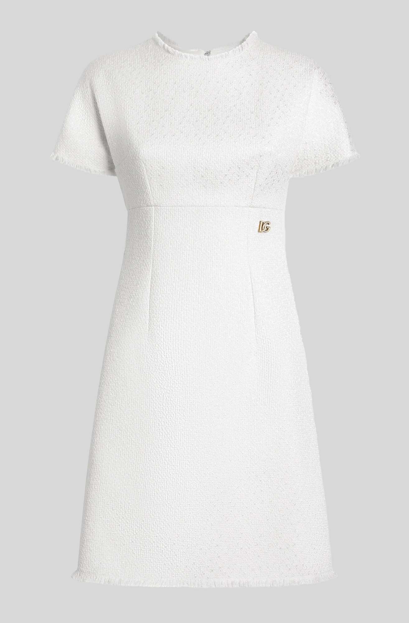 RASCHEL TWEED MIDI DRESS WITH DG LOGO