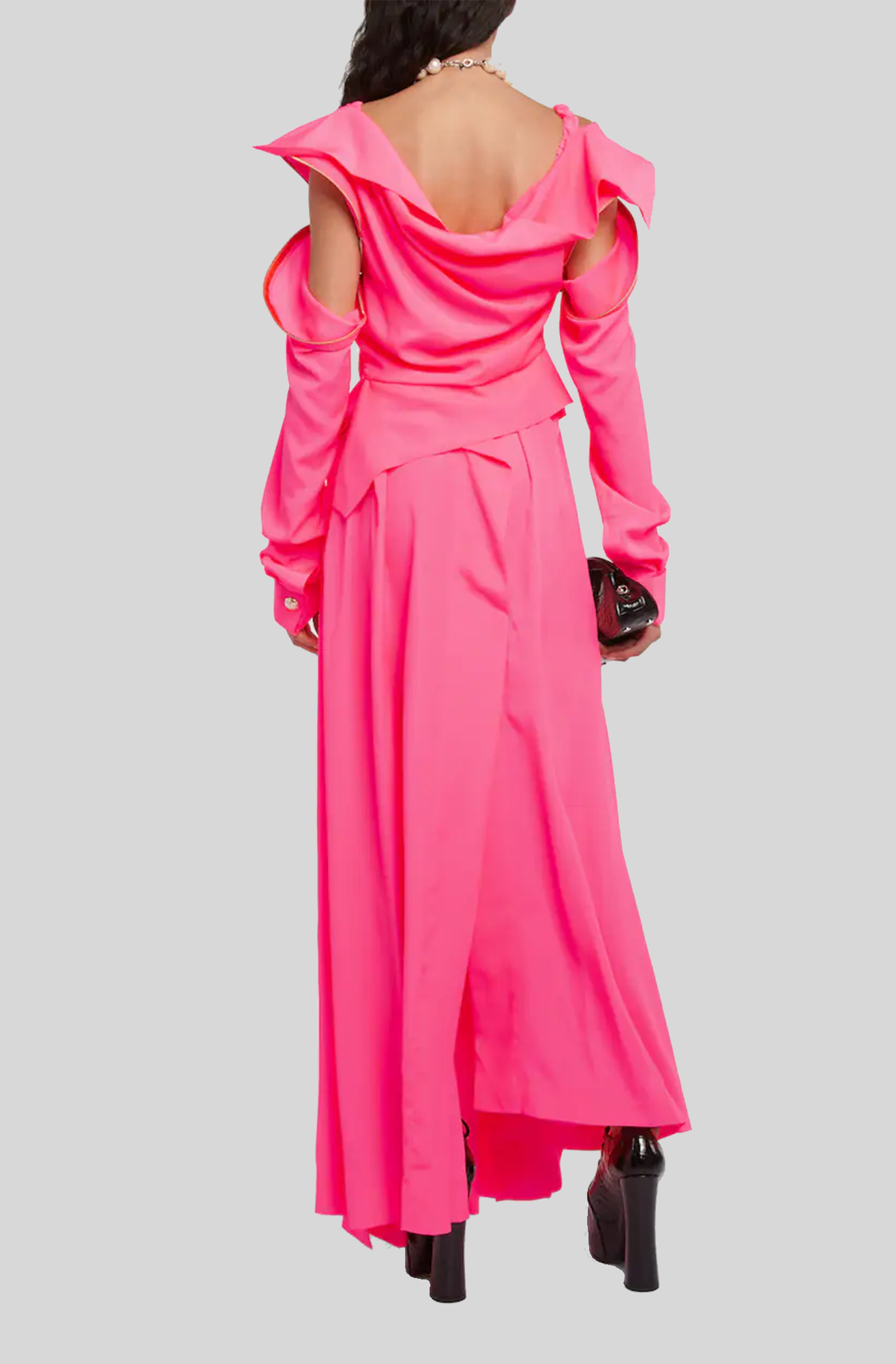 GAUN KORSET LENGAN PANJANG MABUK