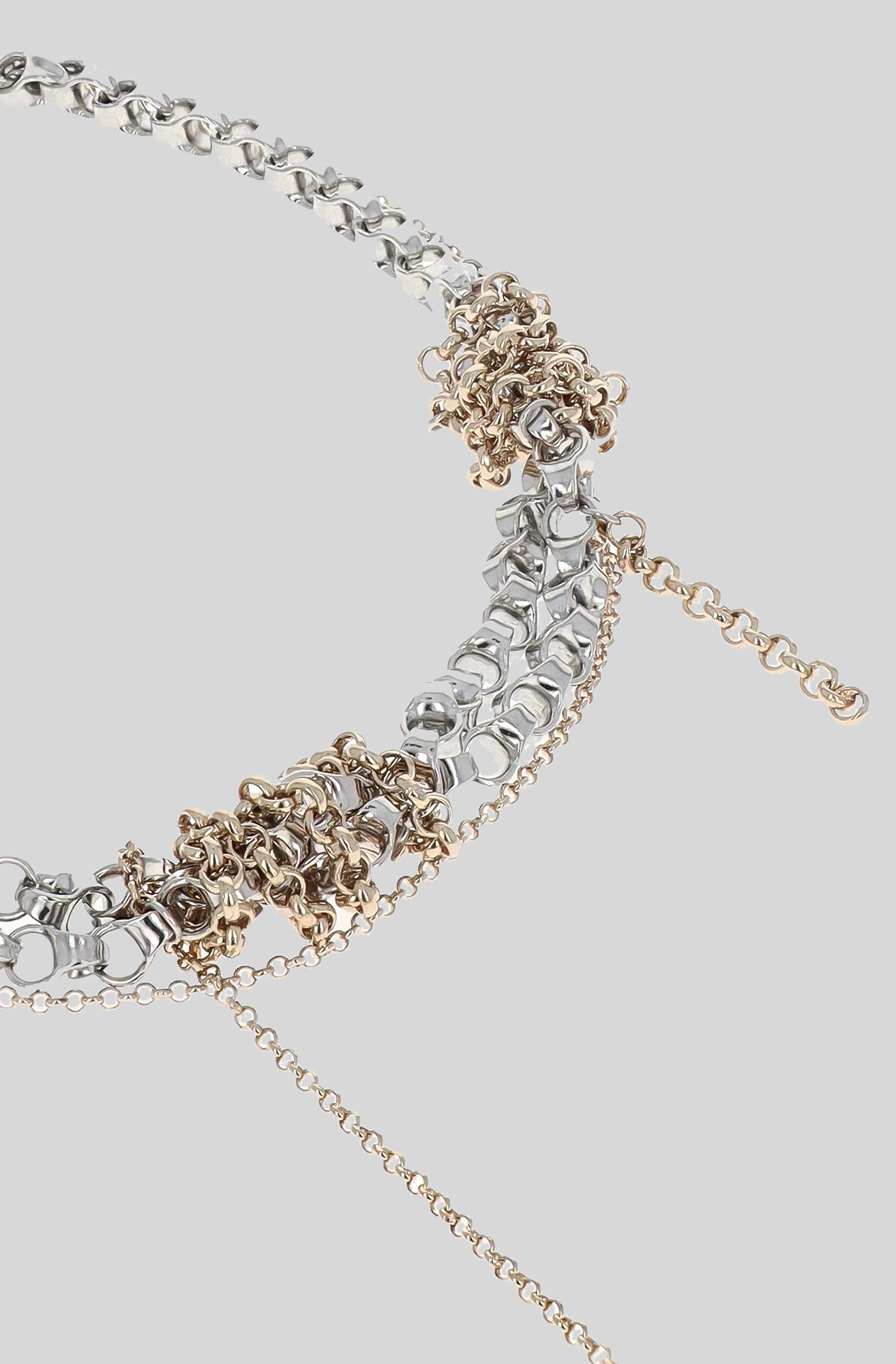 BELLA NECKLACE GOLD AND PALLADIUM