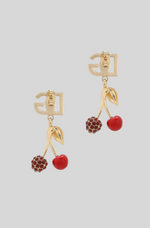 Load image into Gallery viewer, EARRINGS WITH DG LOGO AND CHERRIES
