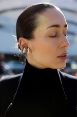 Load image into Gallery viewer, FAT GOLD DIAMOND EAR CUFF

