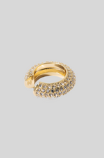 Load image into Gallery viewer, FAT GOLD DIAMOND EAR CUFF
