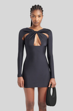 Load image into Gallery viewer, CUT-OUT JERSEY DRESS
