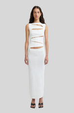 Load image into Gallery viewer, SLASHED KNIT DRESS
