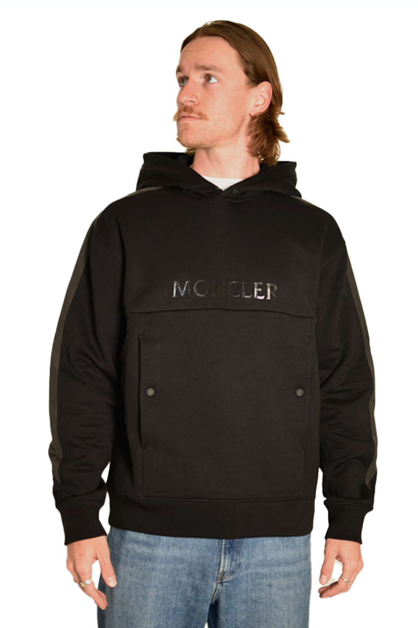 Moncler black hoodie shop