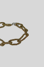 Load image into Gallery viewer, MINI GOLDEN TIRE NECKLACE
