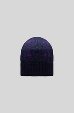 Load image into Gallery viewer, JACQUARD BEANIE IN PURPLE
