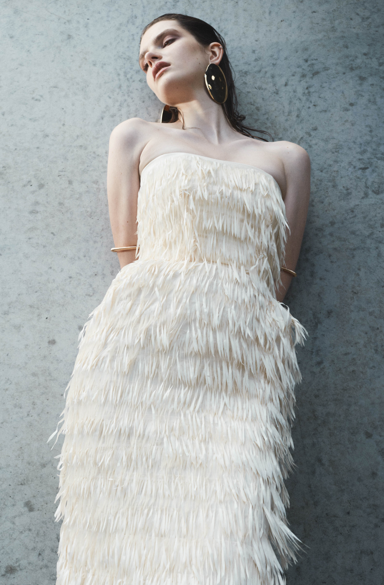 MARIGOLD FRINGE DRESS