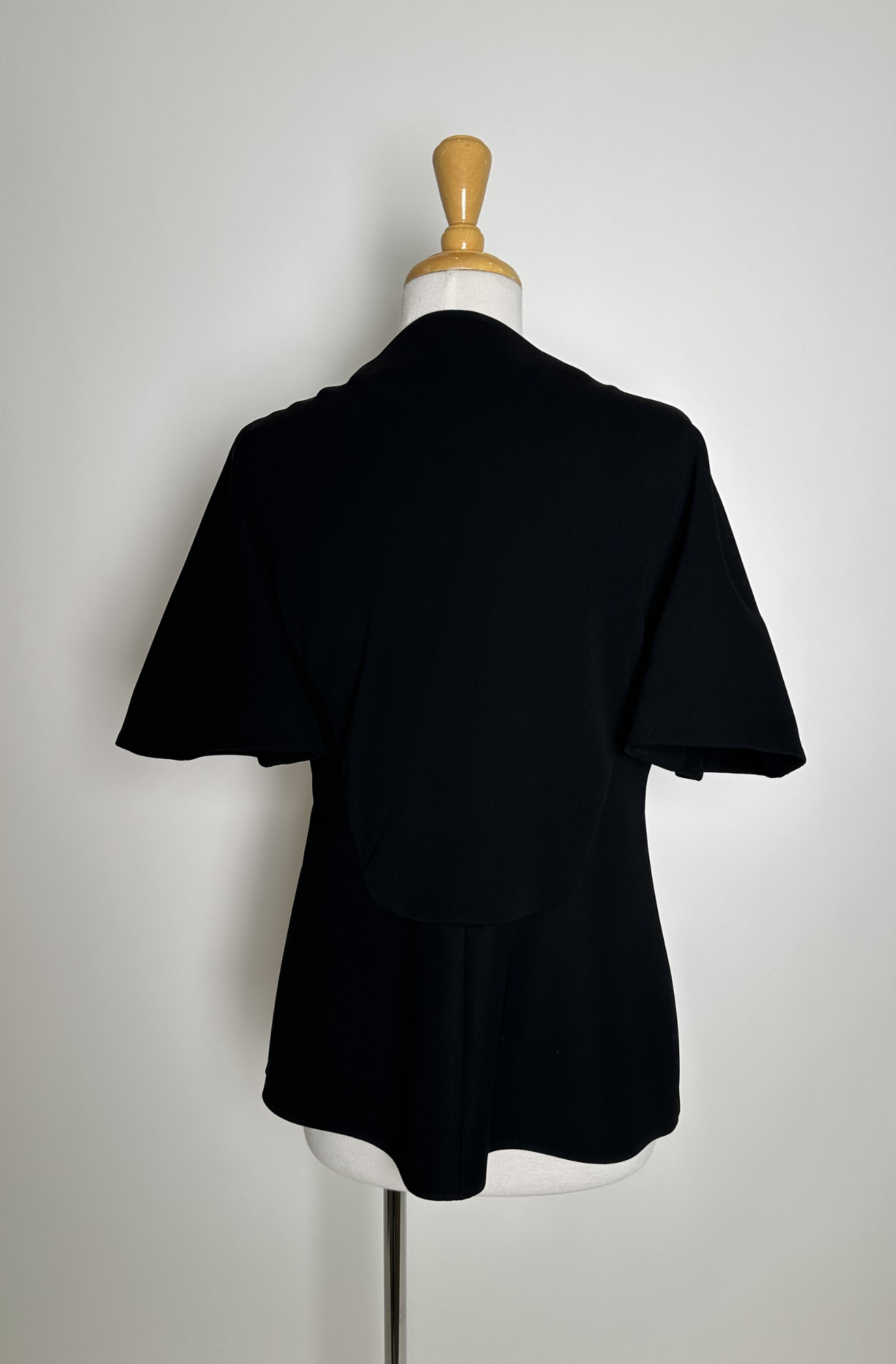 BALENCIAGA DRAPED WRAP TOP