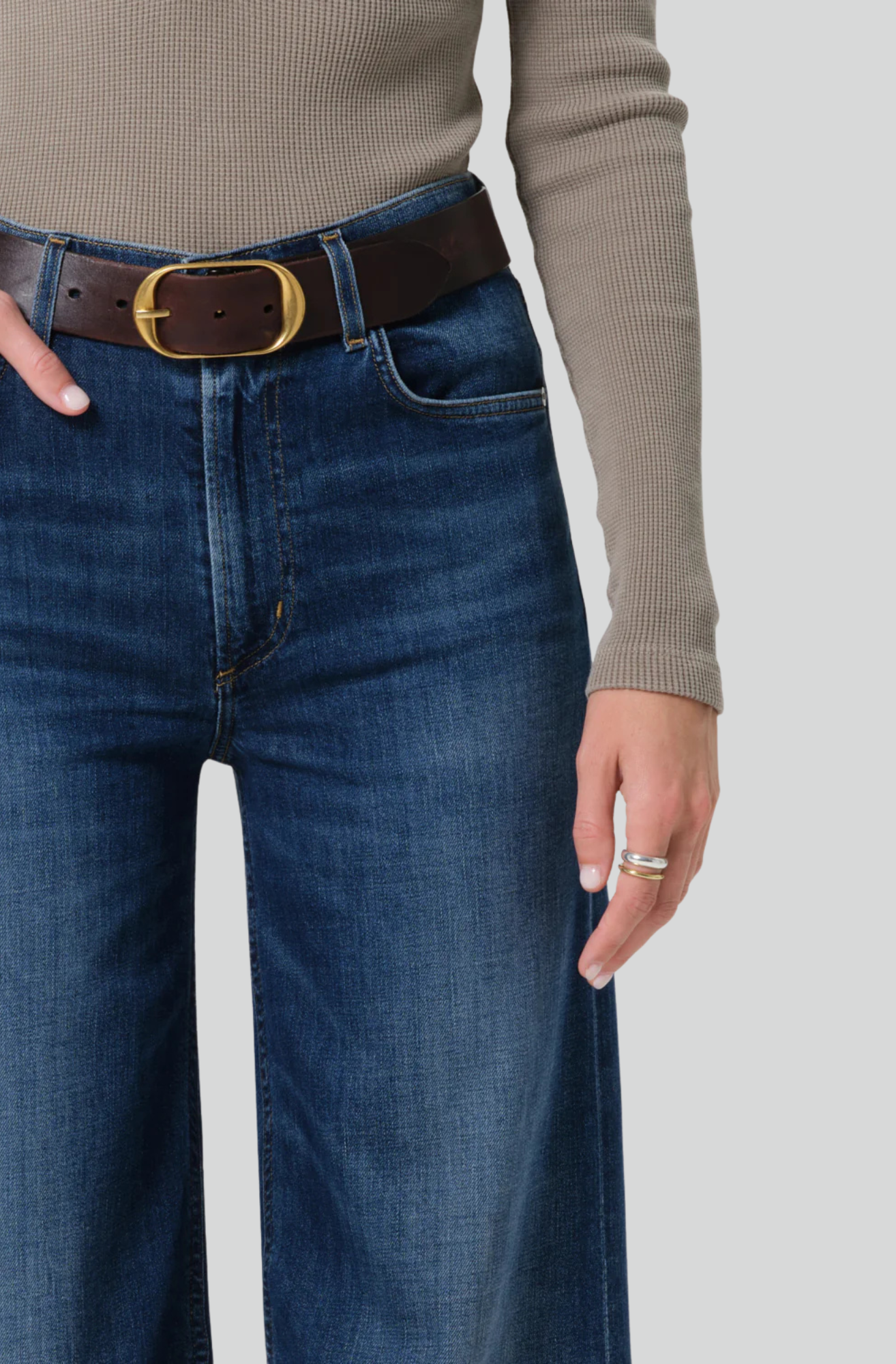 LYRA LONG WIDE LEG ELM