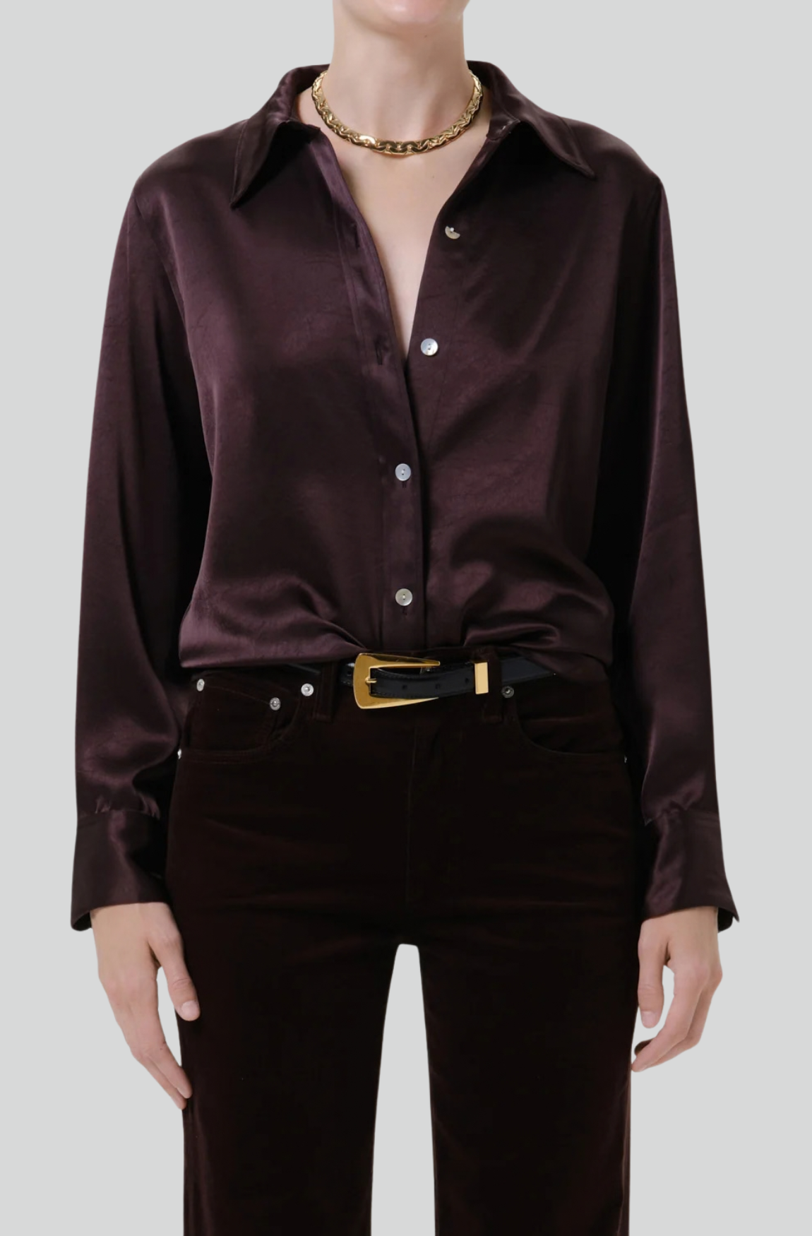 TULLAH SHIRT IN ESPRESSO