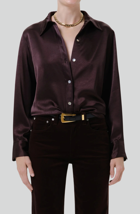 TULLAH SHIRT IN ESPRESSO