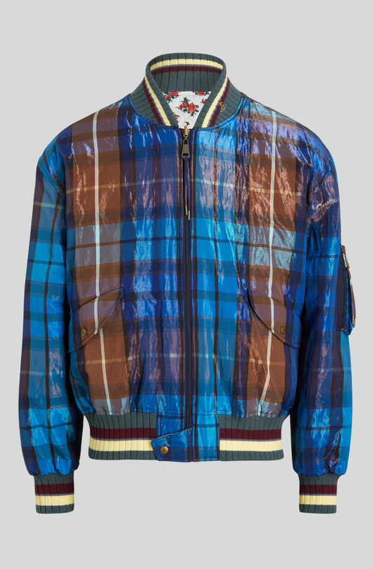 REVERSIBLE BERNARDO BOMBER