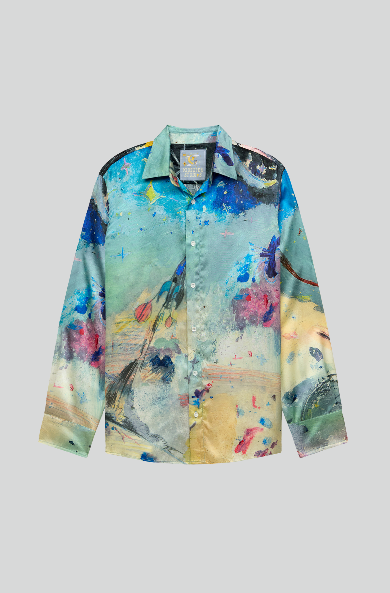 BOOK PAGE SILK SHIRT