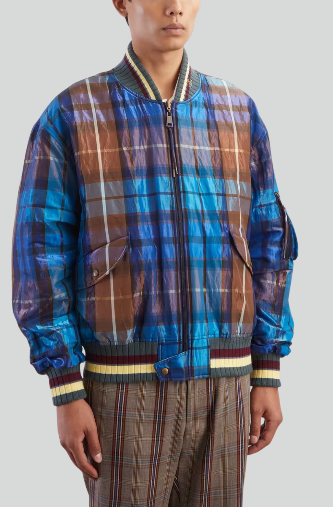 REVERSIBLE BERNARDO BOMBER