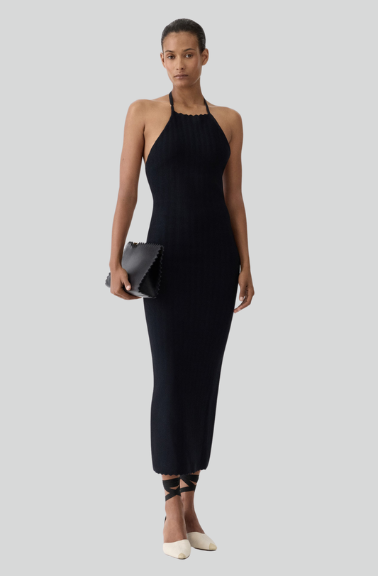 LA ROBE MAILLE TABLIER
