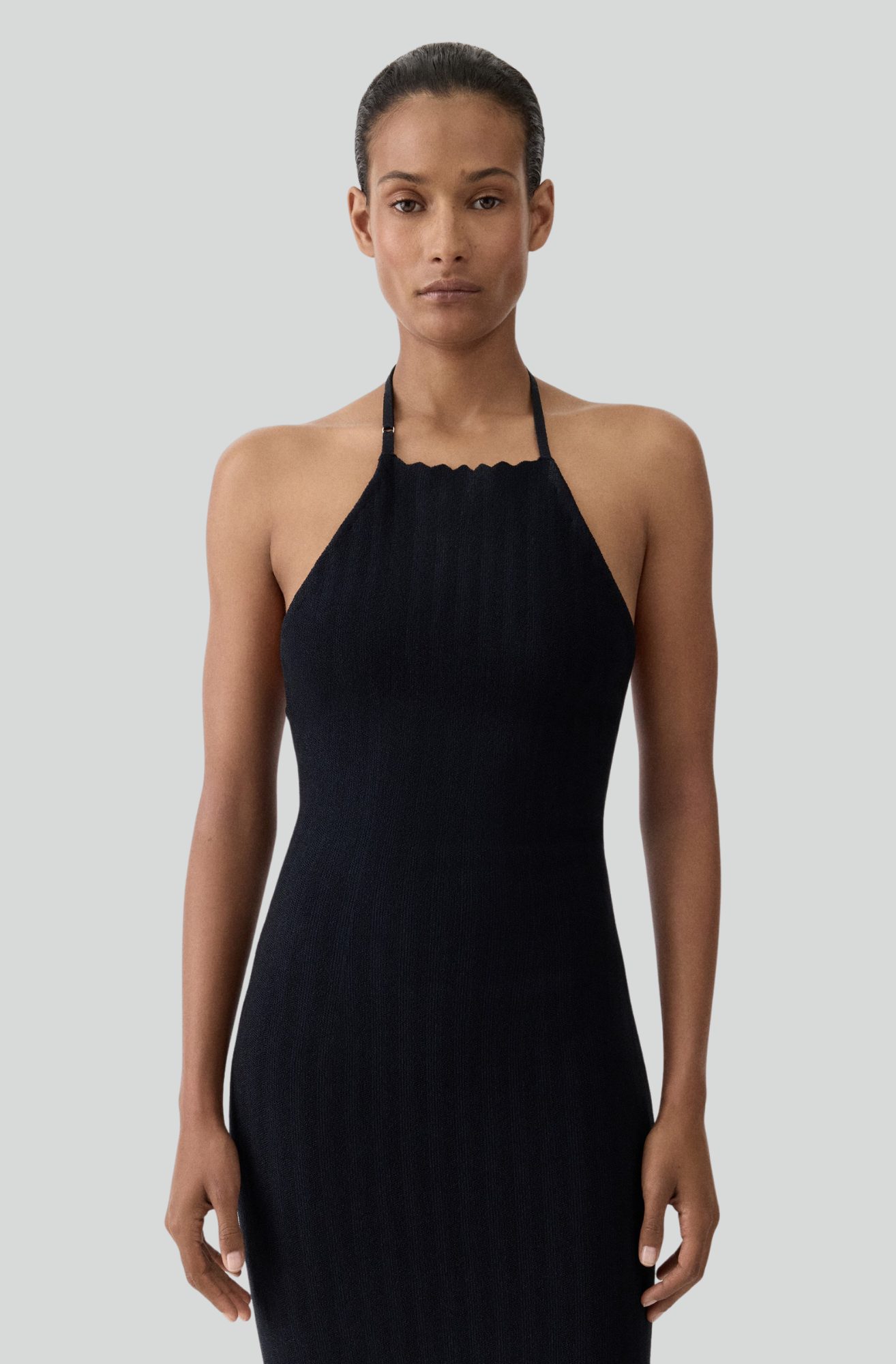 LA ROBE MAILLE TABLIER