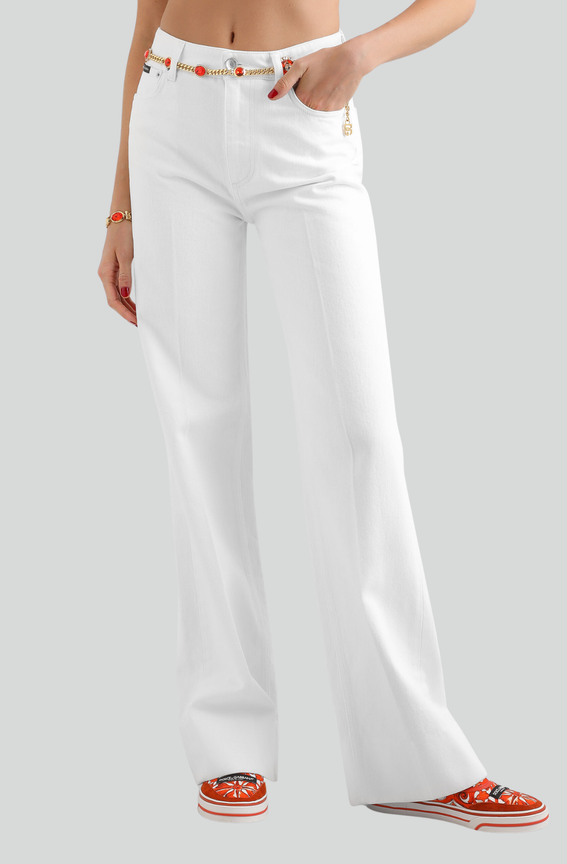 5-POCKET DENIM TROUSERS