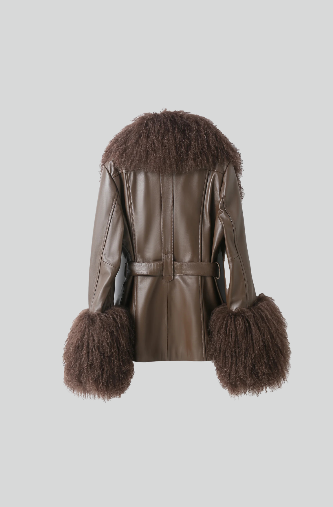 BETTY LEATHER JACKET CHOCOLATE