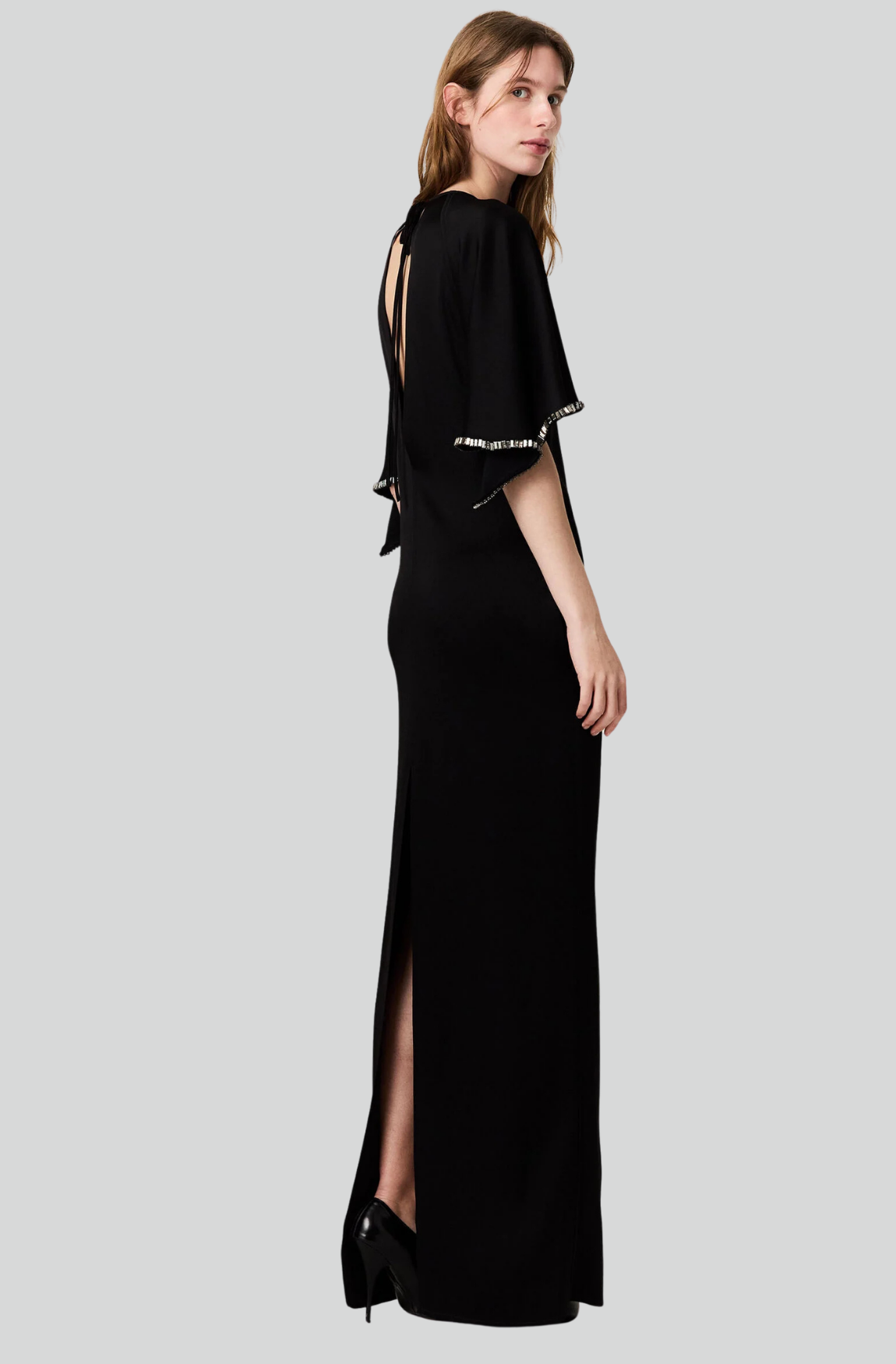 EMBELLISHED HANDKERCHIEF DRESS