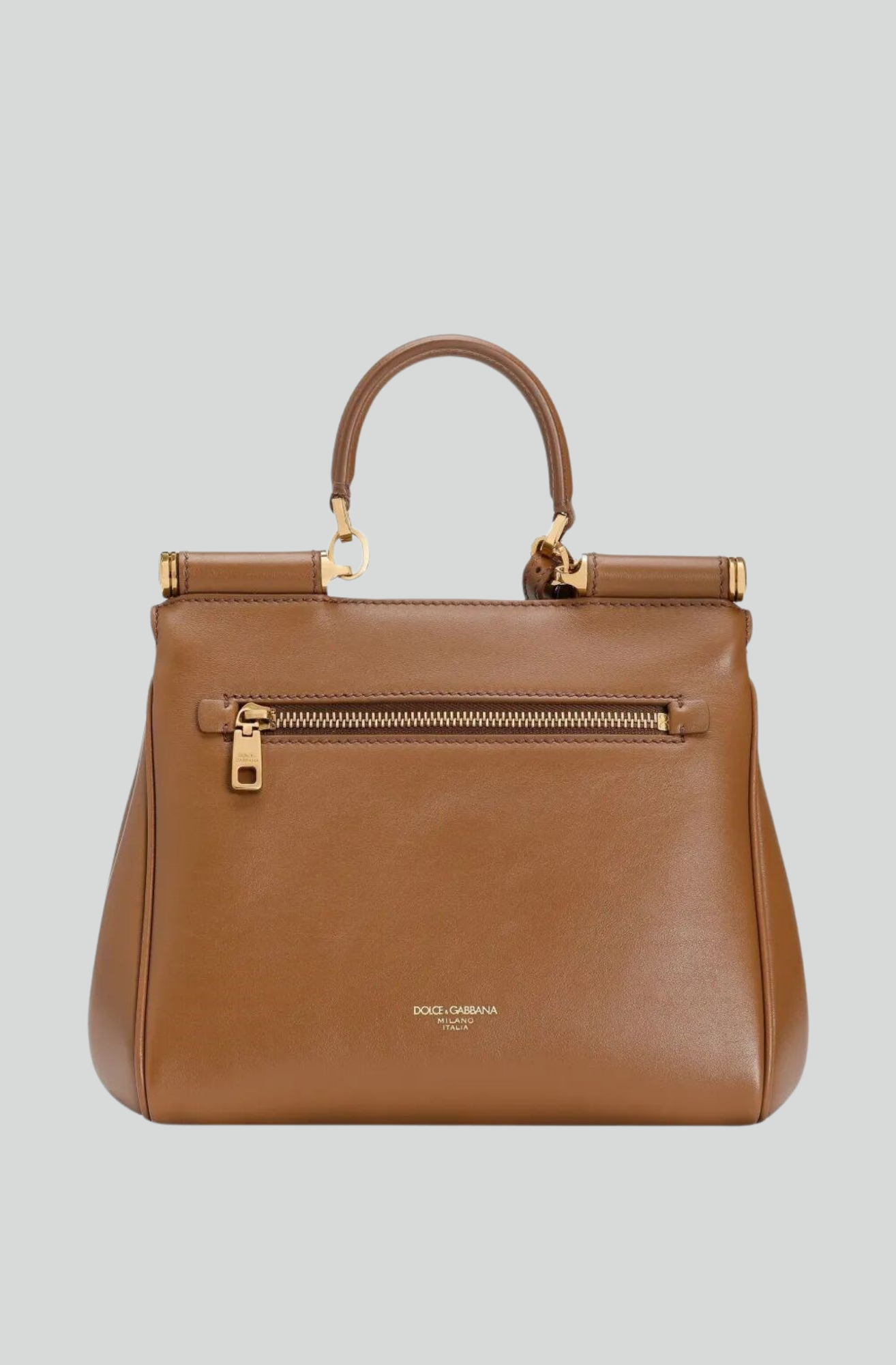 SMALL MY SICILY HANDBAG IN PLONGÉ CALFSKIN