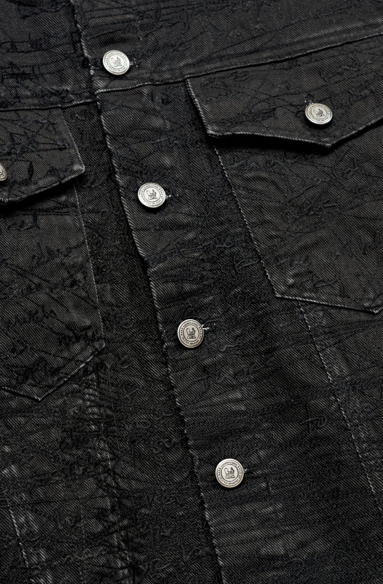 MANUSCRIPT EMBROIDERED JACKET