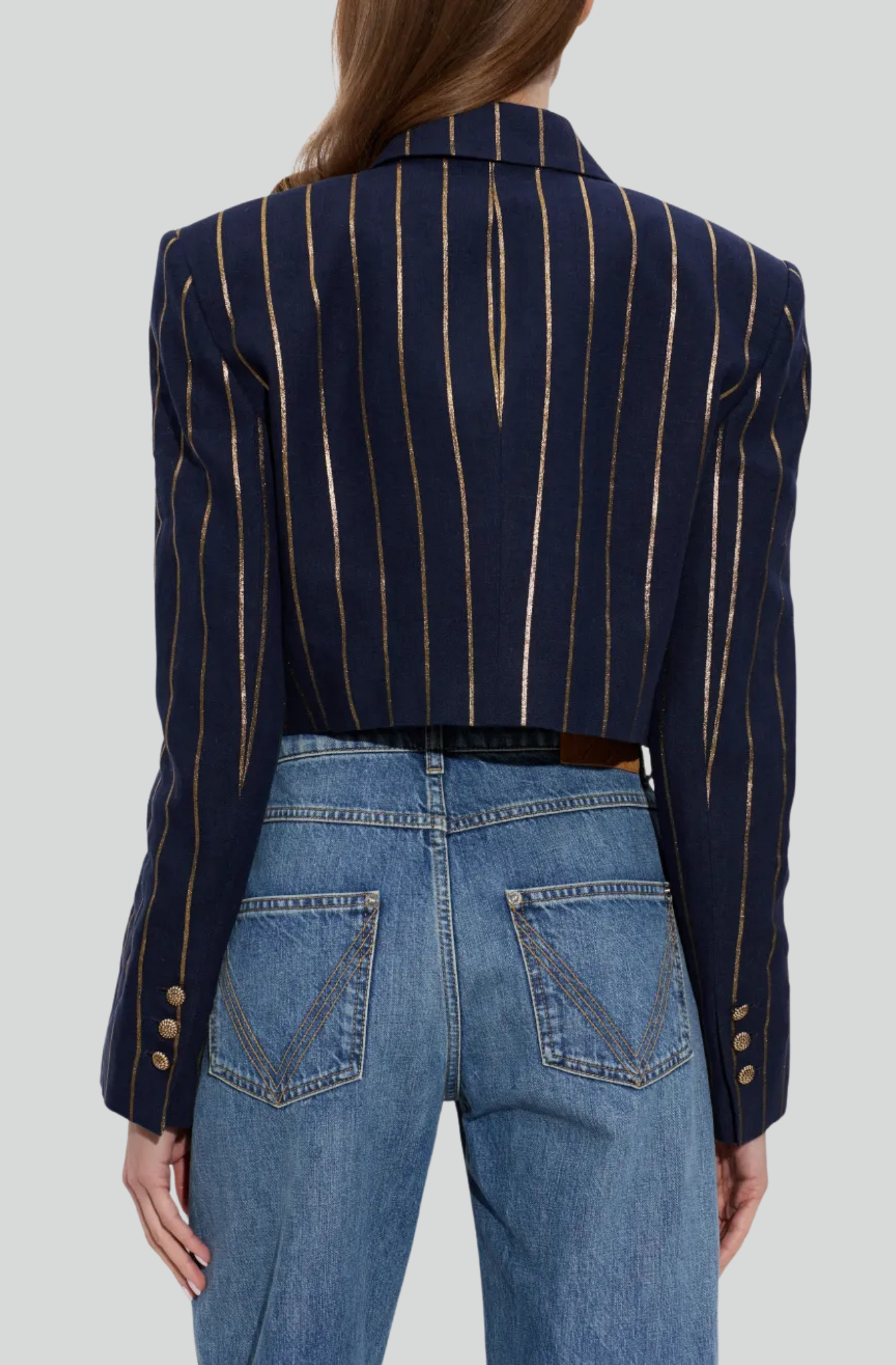 CUT OFF JACKET NAVY