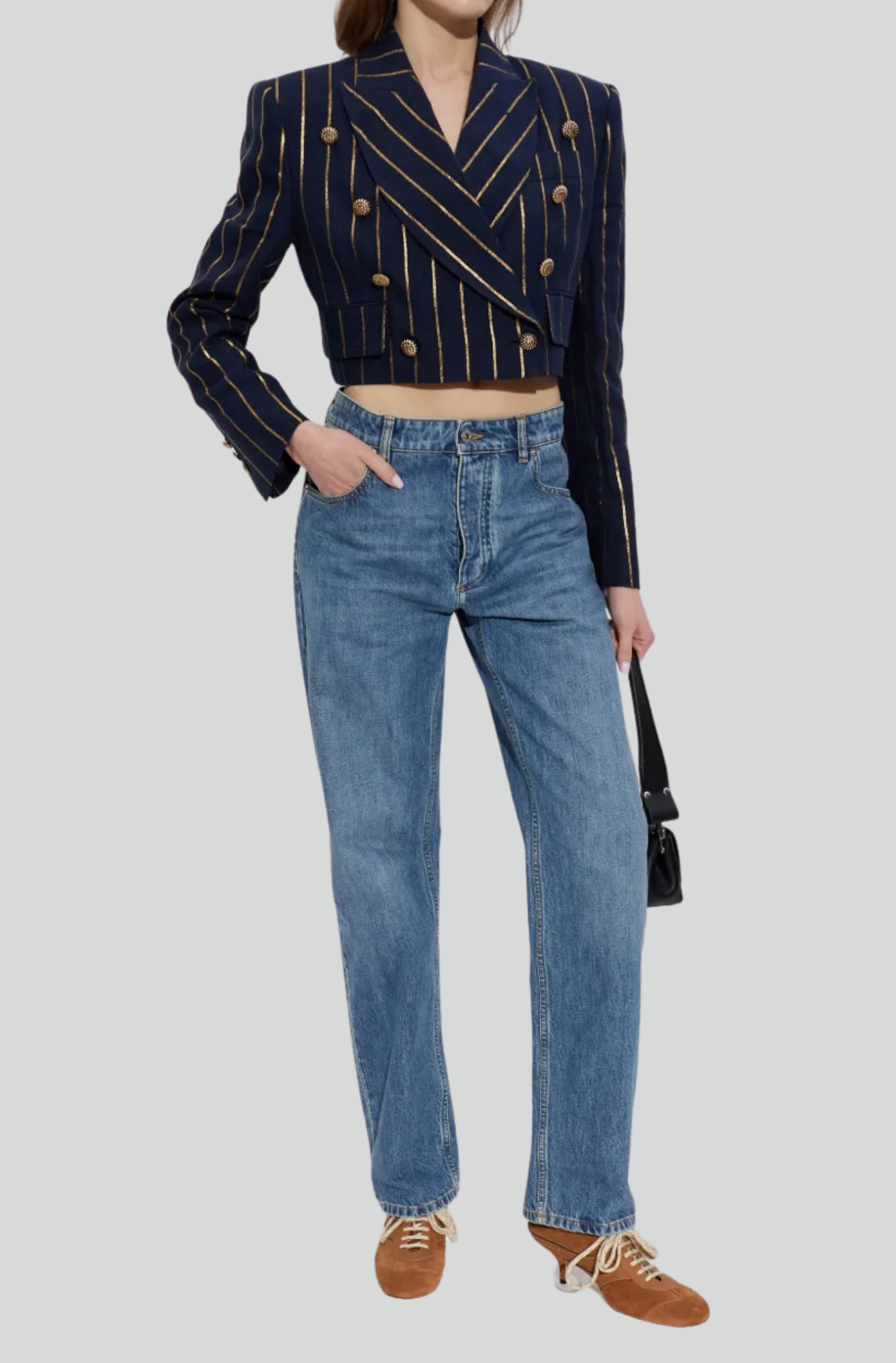 CUT OFF JACKET NAVY