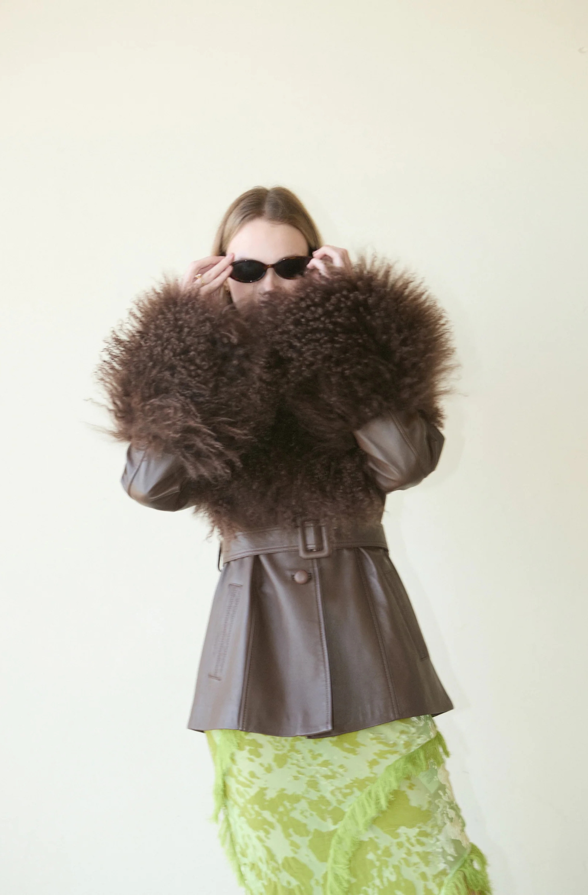 BETTY LEATHER JACKET CHOCOLATE