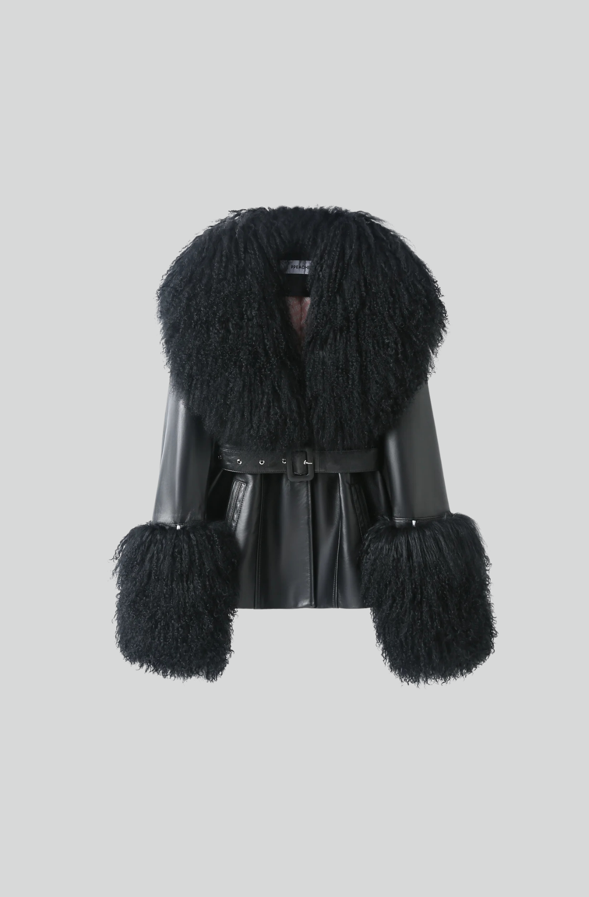 BETTY LEATHER JACKET BLACK