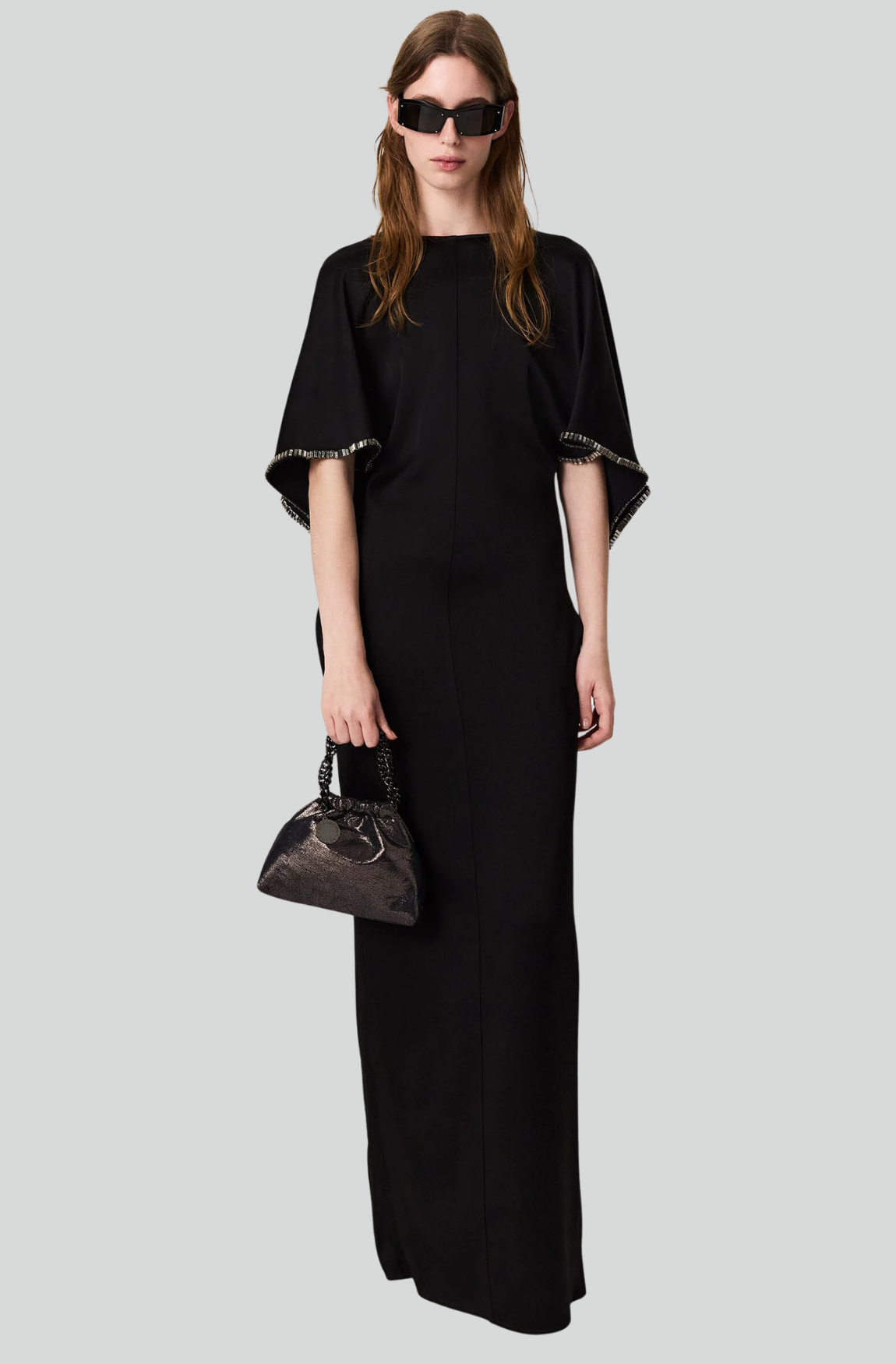 EMBELLISHED HANDKERCHIEF DRESS