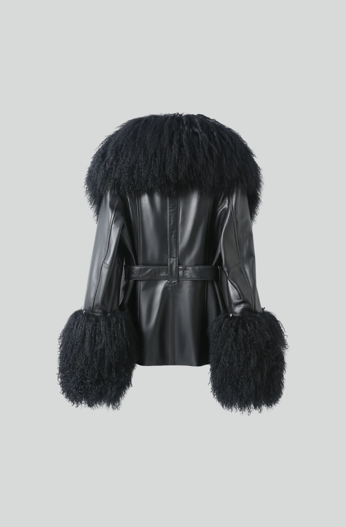 BETTY LEATHER JACKET BLACK